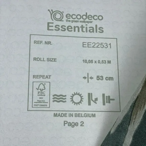 Шпалери Decoprint Essentials EE22531 Київ