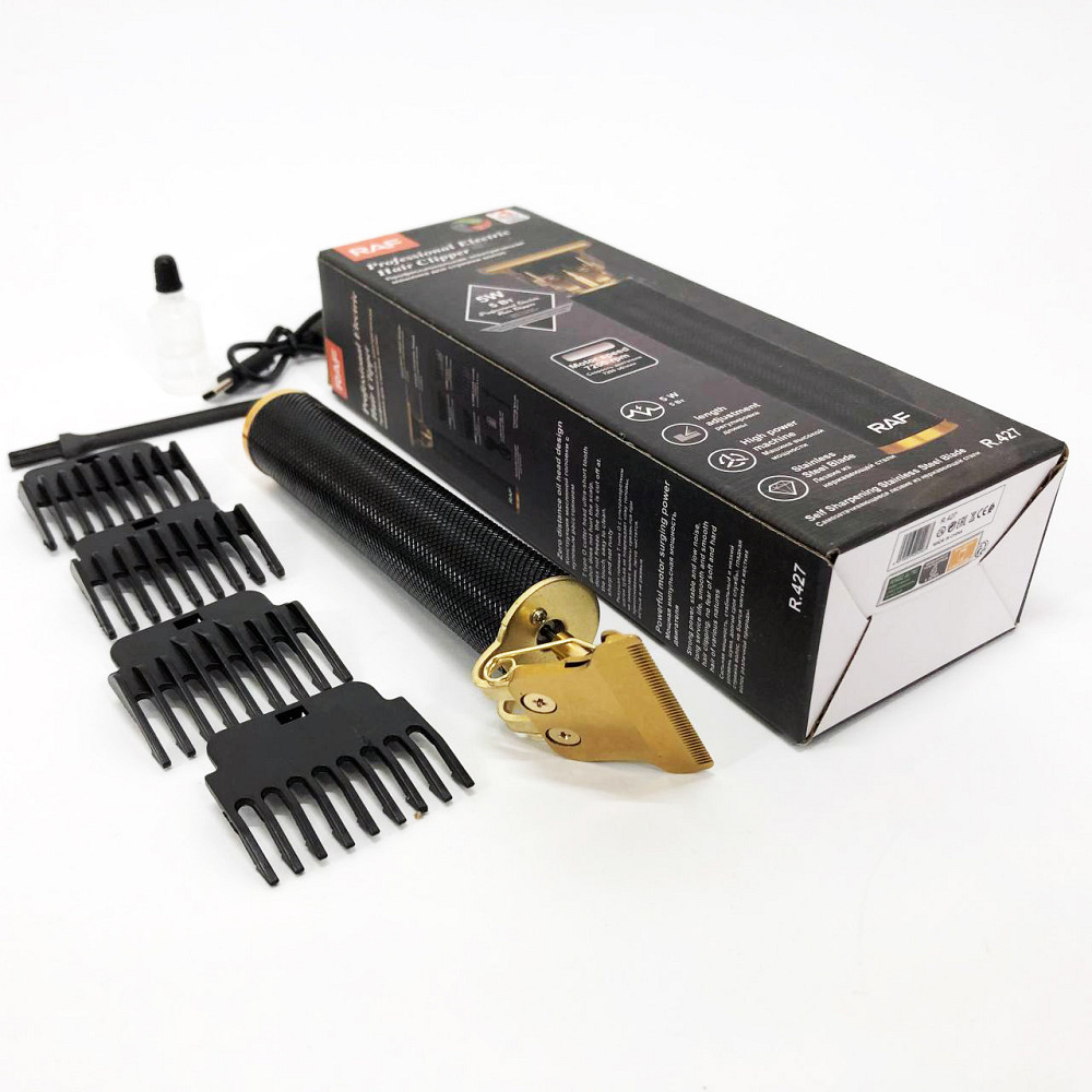 Машинка для стрижки волос беспроводная, Мужской триммер для окантовки Машинка стрижки волос хороша HA-47 Львов - изображение 8