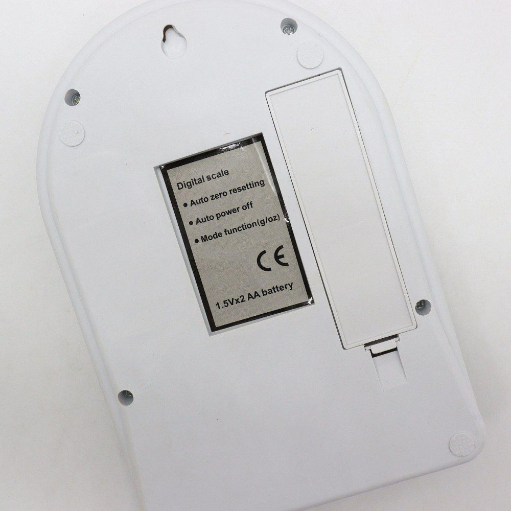 Кухонные весы до 10 кг, SF-400, на батарейках / Цифровые настольные весы для кухни Киев - изображение 5