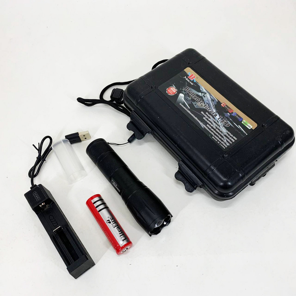 LED ліхтар потужний на вулицю, Перезаряджуваний ручний ліхтар Ручний аварійний VY-63 Львів - фото 13