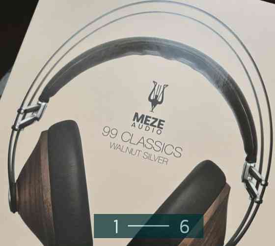 Наушники Meze 99 Classics Walnut Silver Киев