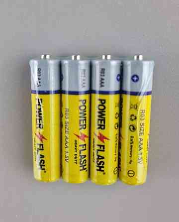 Елемент живлення Батарейка POWER FLASH (АА R6) сольові (Б-4) (4 шт) Харків