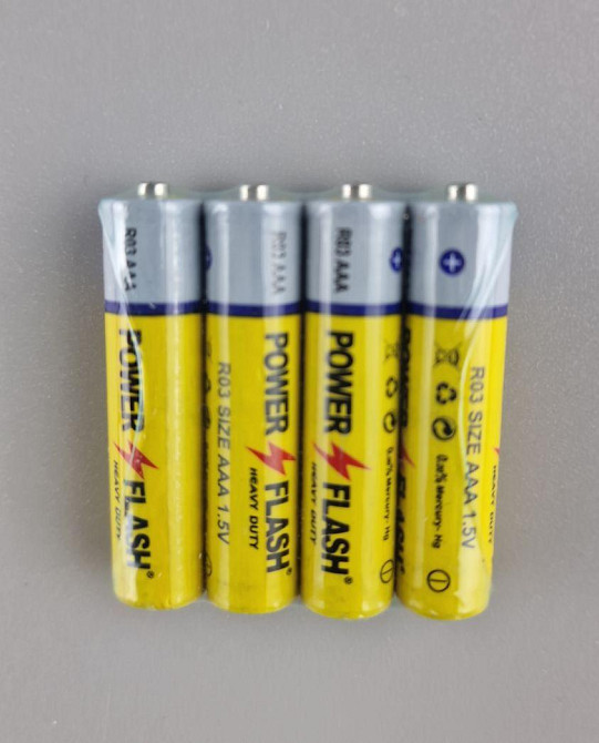 Элемент питания Батарейка POWER FLASH (АА R6) солевые (Б-4) (4 шт) Харьков - изображение 4