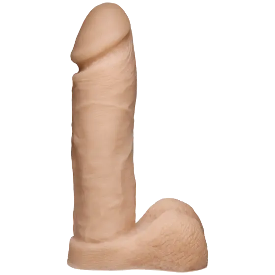 Фалоімітатор Doc Johnson Platinum TRUSKYN - The Tru Ride 8 Inch, діаметр 4,8 см, двошаровий силікон Львів
