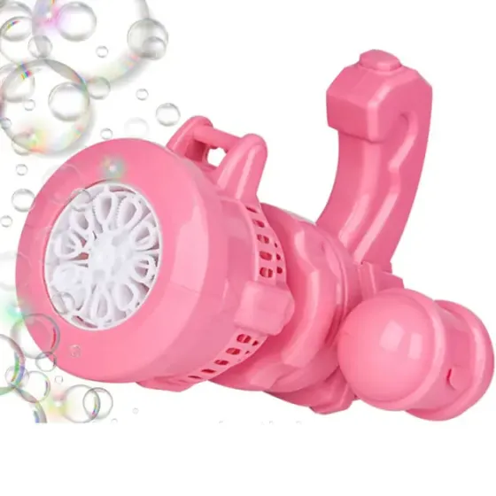 Детский пулемет генератор мыльных пузырей от батареек Bubble machine toy Коломыя