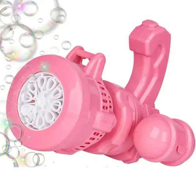 Детский пулемет генератор мыльных пузырей от батареек Bubble machine toy Коломыя - изображение 3