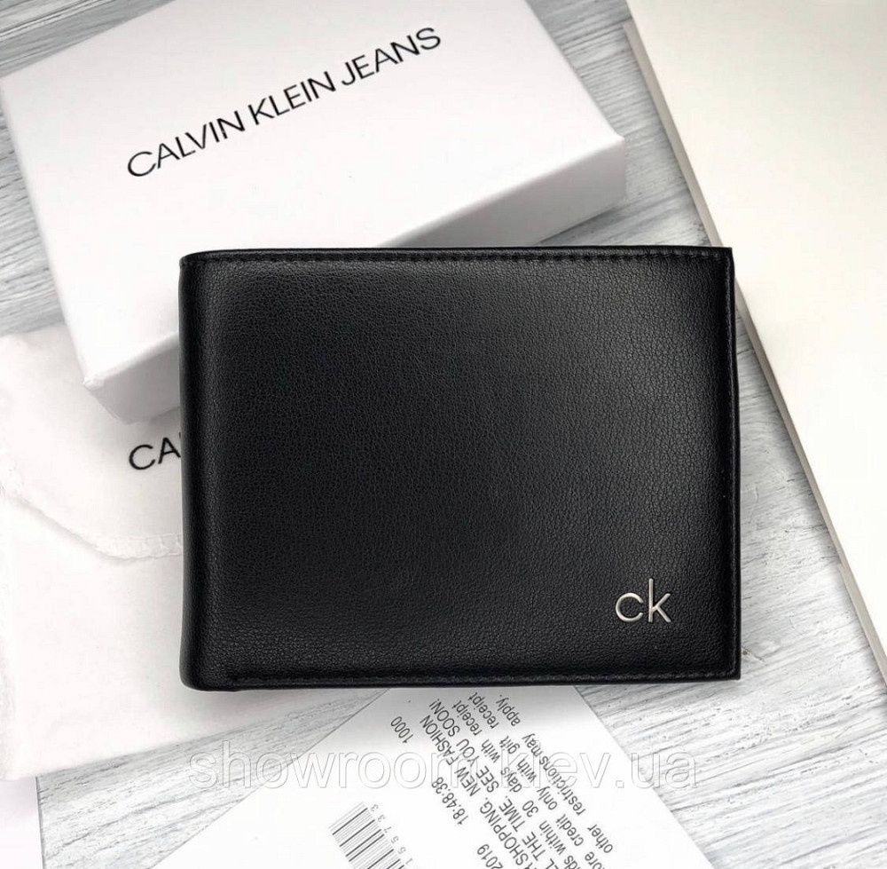 Мужское брендовое портмоне (1341) с монетницей Киев - изображение 1