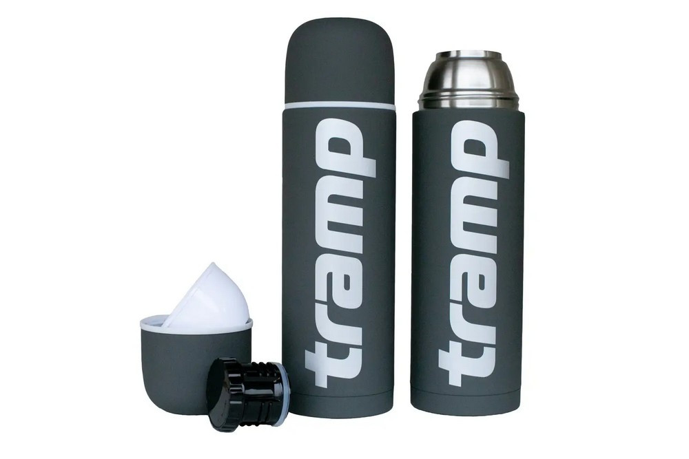 Термос TRAMP Soft Touch 1,2 л Оранжевый Київ - фото 2