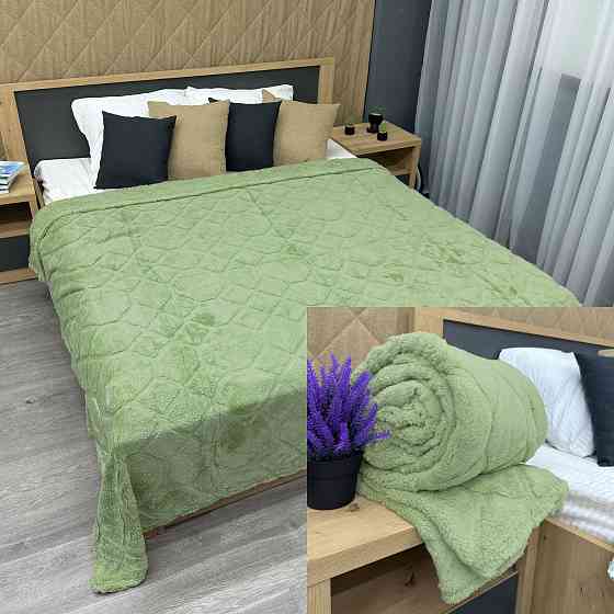 Плед-покривало Ромб 200х230 см (+-5см) Салатовий (87-260) Київ