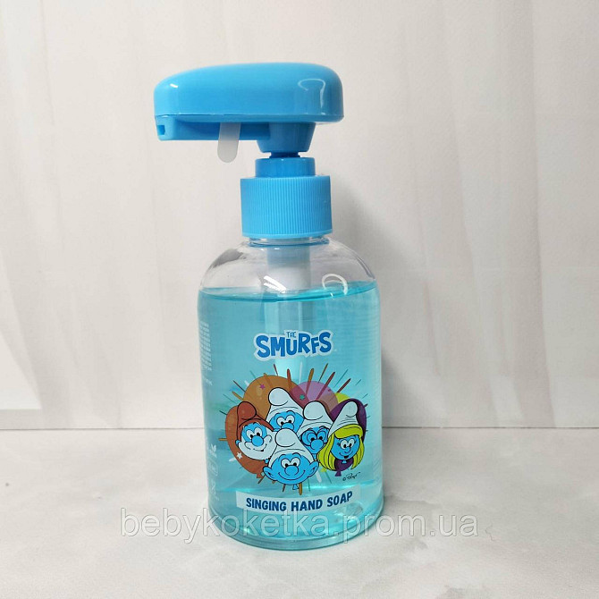 Співуче дитяче гель-мило для рук The Smurfs, 250 мл Львів - фото 1