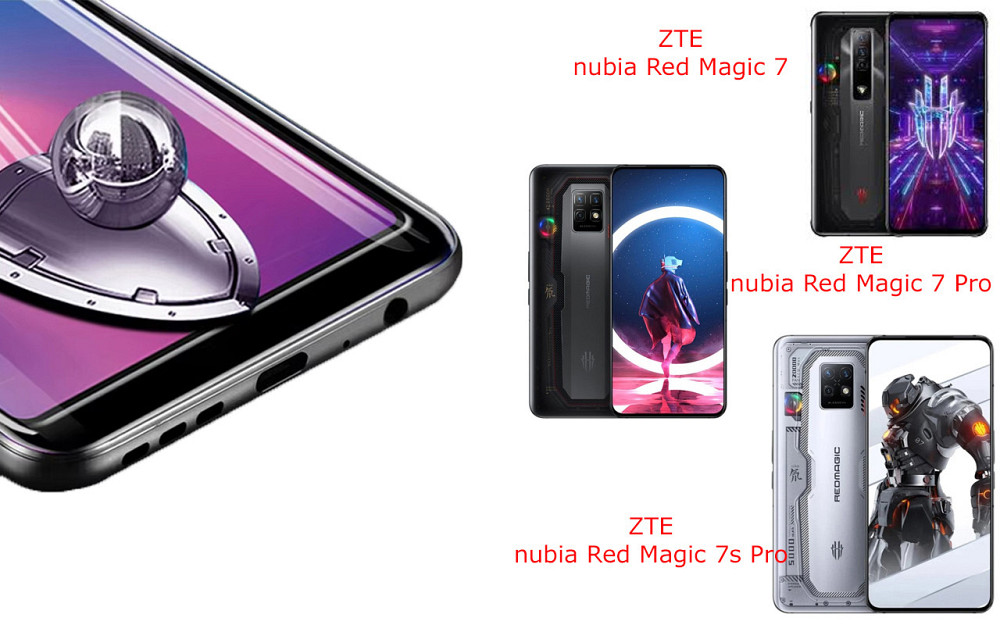 Захисне скло DefenzoGlass для ZTE nubia Red Magic 7, 7 Pro, 7s Pro – подвійна міцність Київ - фото 1