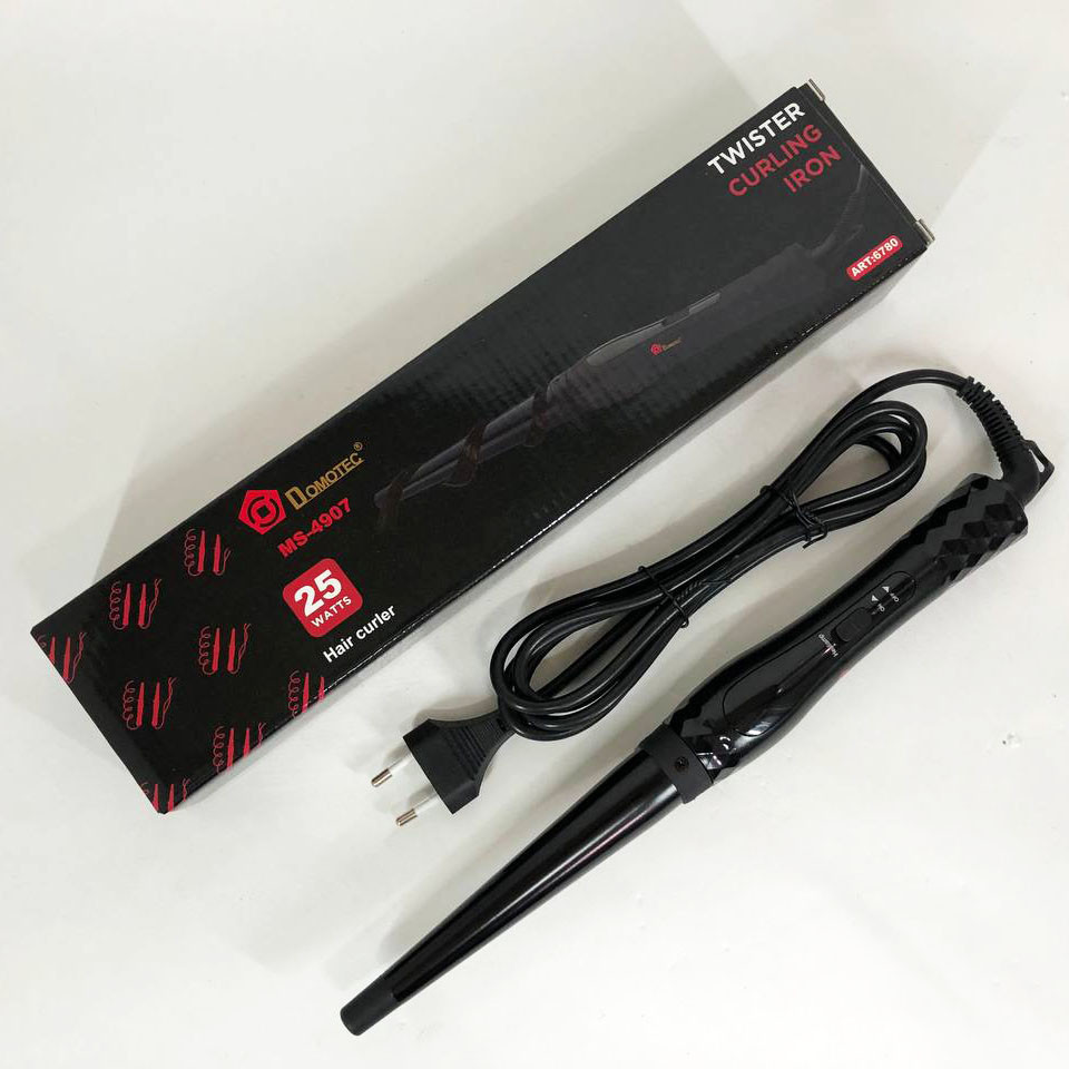 Плойка спиральная для завивки волос, Конусная плойка для завивки и укладки Утюжок волос KC-62 Львов - изображение 9