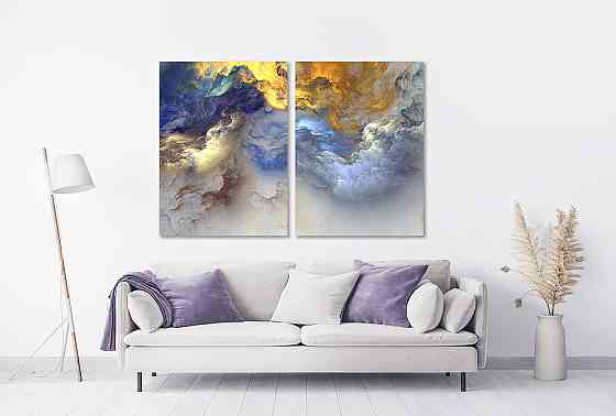 Модульная картина в гостиную / спальню   Флю-Арт TLV-2_132 70x102 см Киев