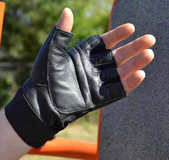 Рукавички для фітнесу MadMax MFG-248 Clasic Exclusive Black S Київ
