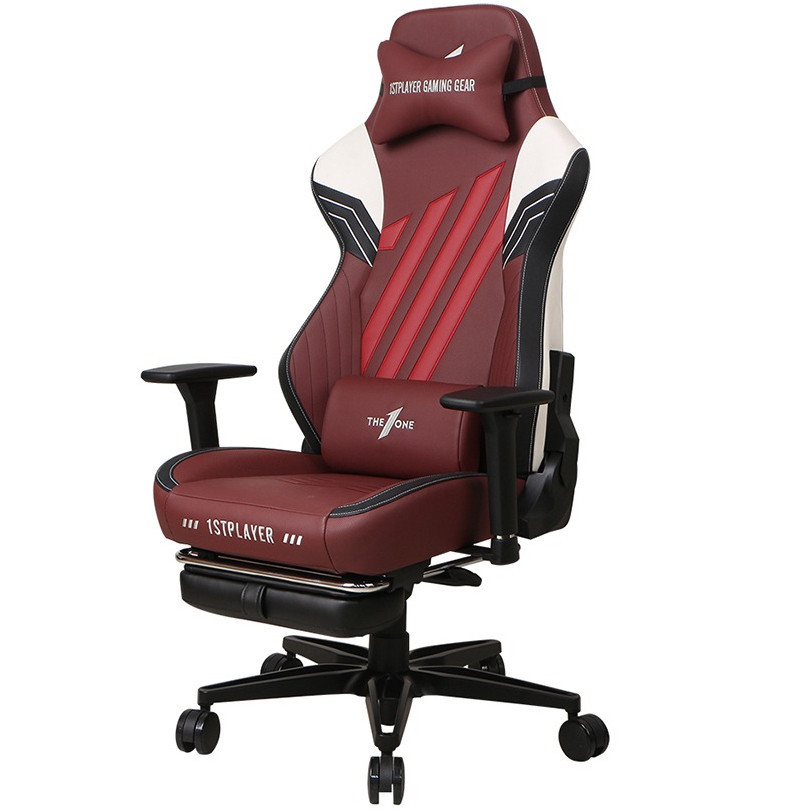 Крісло для геймерів 1stPlayer Duke Black White Red ( 10188 ) Харків - фото 4