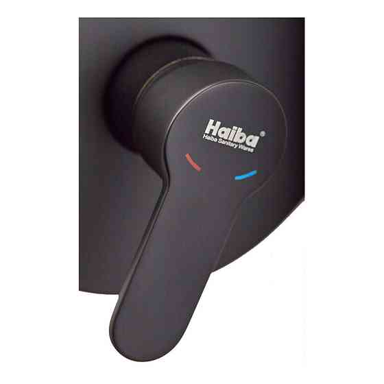 Чорний змішувач для душу Haiba Amanda 003 (Inner) HB3956 Харків