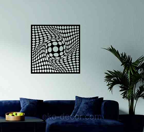 Декоративне настінне Панно «Ілюзія», Декор на стіну Київ