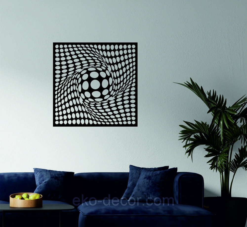 Декоративне настінне Панно «Ілюзія», Декор на стіну Київ - фото 5