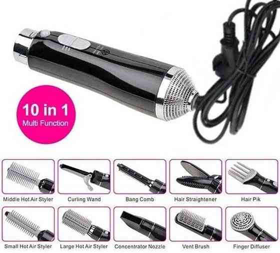 Стайлер 10 в 1 Hair Styler Fullcome 87010, 10 насадок, 850 Вт. Харьков