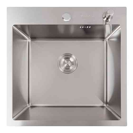 Кухонна мийка 50*50 нержавійка Valeso Handmade (товщина 3,0/1,5) Коломыя