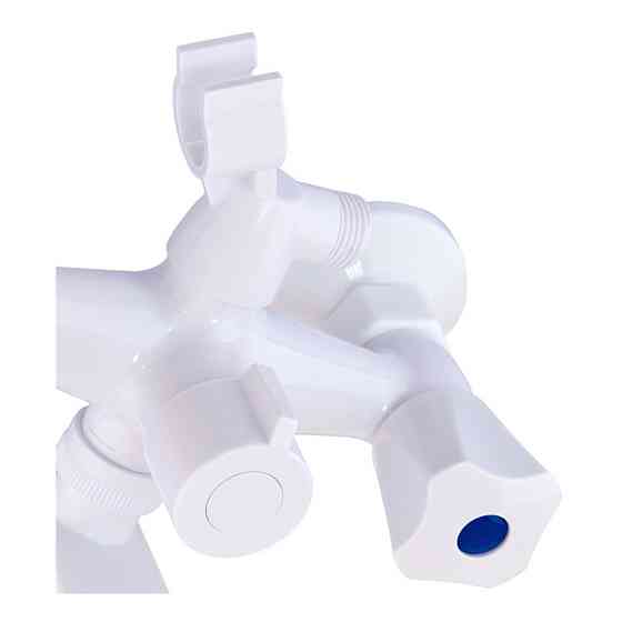 Змішувач для ванни Plamix Omega-140 Euro White без шланга та лійки PM0648 Харків