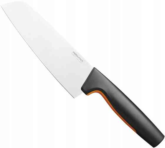 Набір Кухонних ножів 5 предметів з дерев'яною підставкою Fiskars "Functional Form" (1062927) Нержаві Нововолинськ