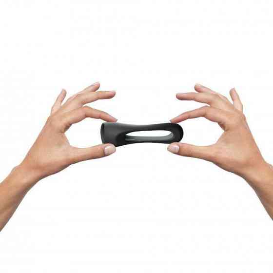 Эрекционное кольцо двойное Love To Love FLUX RING - BLACK ONYX Sex Aura Киев