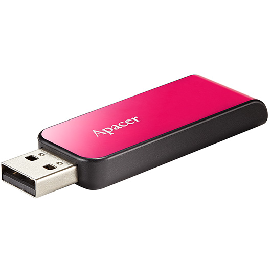 Флешка 32Гб USB 2.0 рожевий AH334 Apacer Житомир - фото 3