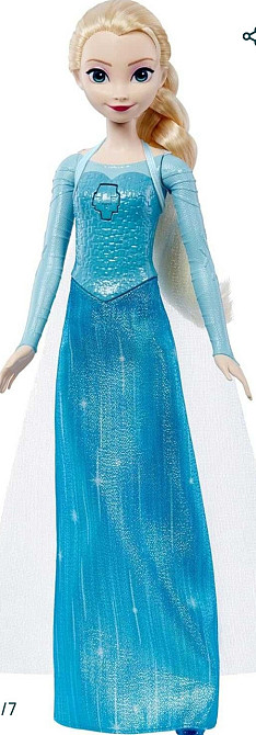 НАЮНС Музыкальная Кукла Эльза Певица Disney Frozen Elsa Mattel HLW55 Харьков - изображение 6
