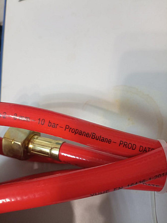 Газовий шланг для Покрівельних пальників 3/8" Ліва Внутрішня Різьба (ЛВР) на 21,8" ЛВР  довжиною 1,5 Стрий - фото 6