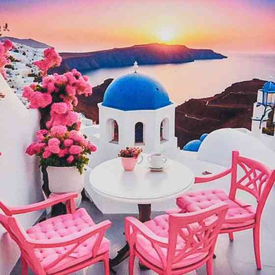 Алмазна мозаїка "На світанку" HEE16344 30х30 см Вінниця