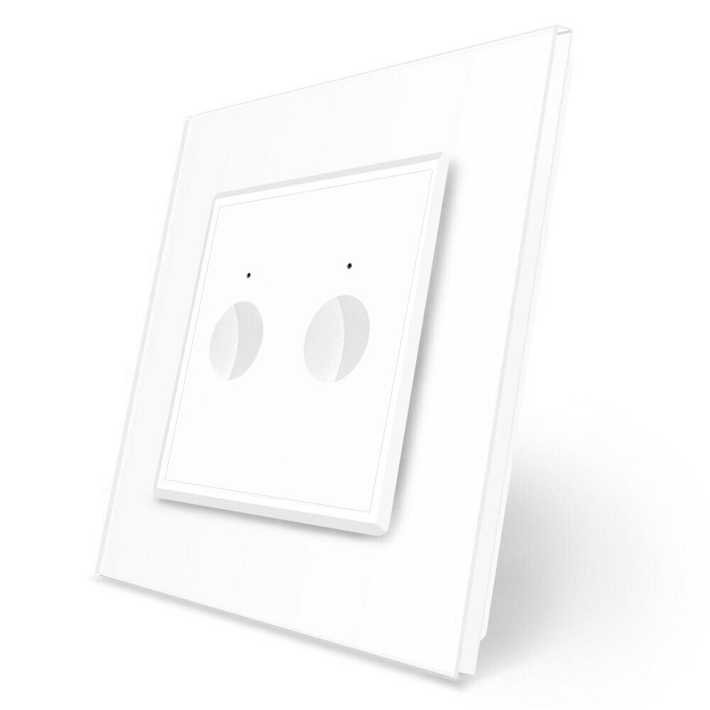 LIVOLO Сенсорний вимикач Sense 2 сенсора Livolo білий (722000211) Коломыя - изображение 3