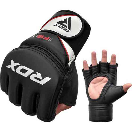 Рукавиці для ММА RDX F12 Model GGRF Black XL (капа у комплекті) Каменское