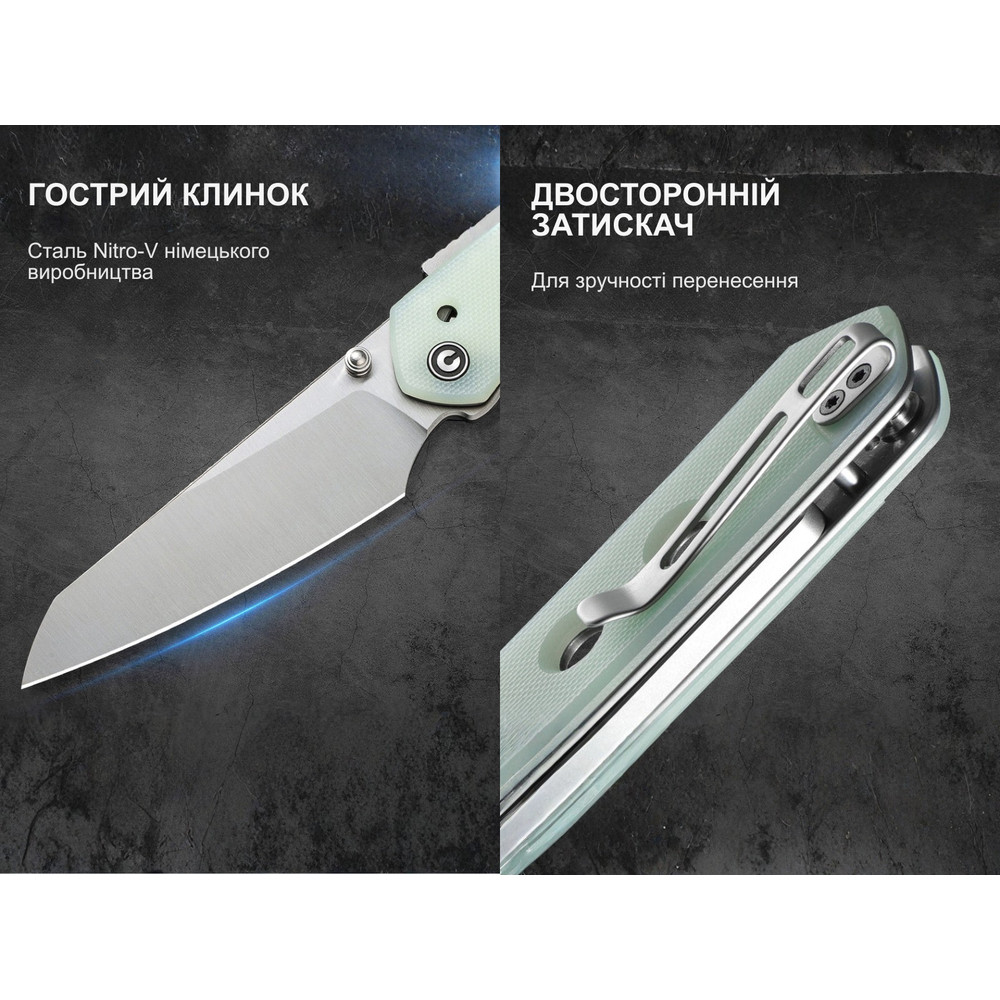 Ніж складаний Civivi Vision FG C22036-2 Киев - изображение 20