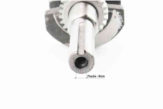 Колінвал 168F (Dшийки-30mm, H-85mm, L255mm) під шпонку D-19mm, для двигуна GX-160 - 5,5л.с. Киев