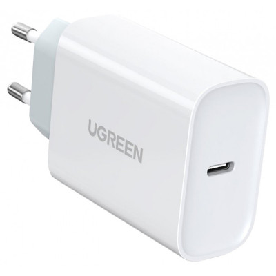 Зарядний пристрій Ugreen CD127 Type-C PD 30W Charger (White) (70161) Вінниця - фото 1