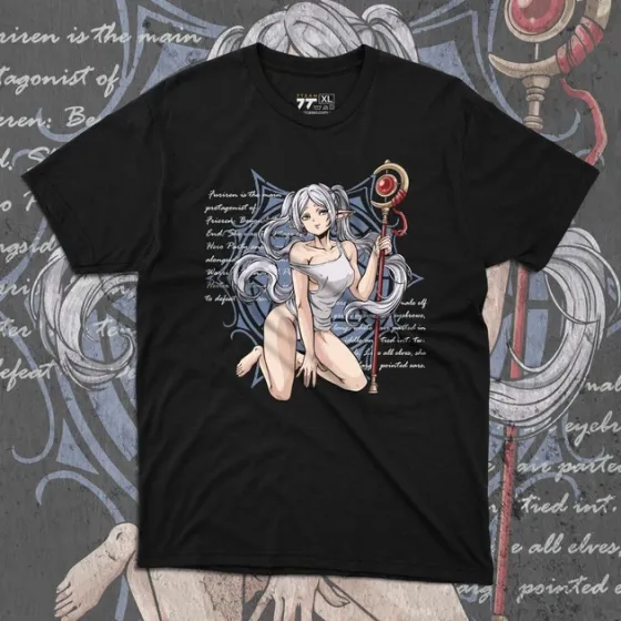 Футболка мужская с принтом Фрірен Размер 48 Anime1257 Днепр