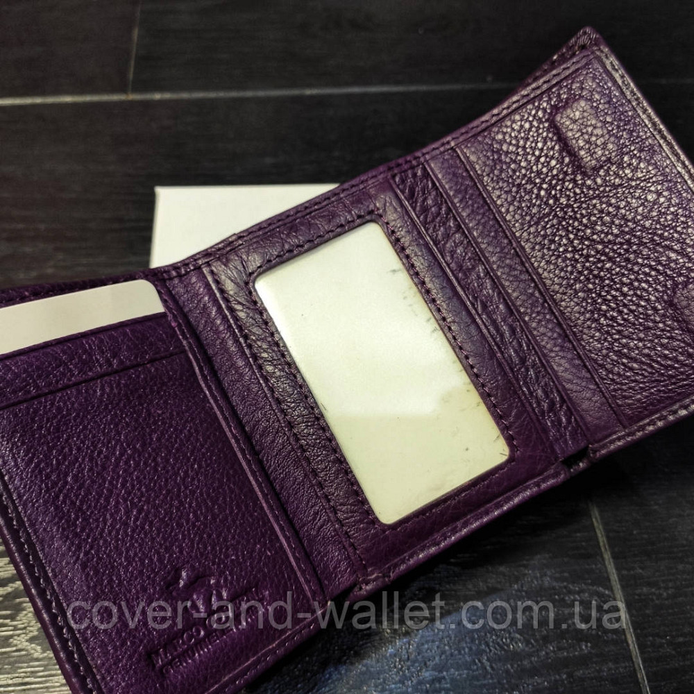 Компактный женский кошелек на магнитах в три сложения Marco Coverna MC-1419 Киев - изображение 5