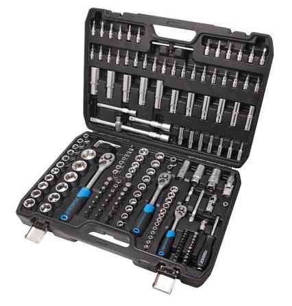 Набір інструментів 172пр. 1/2", 1/4", 3/8" (6гр.)(4-32мм) Одеса