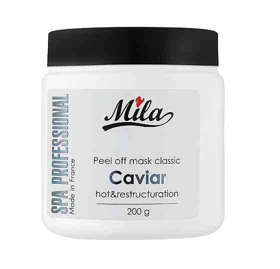 Альгинатная маска с экстрактом черной икры для омоложения Caviar Hot Mask Mila Perfect 200 г Винница