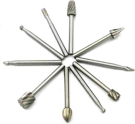 Набір з 20 брфрез кульок по дереву для гравера Dremel, HS сталь Винница