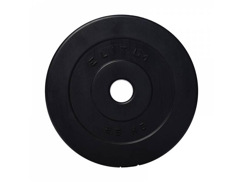 Набор композитные диски (блины) ELITUM для гантелей и штанги 4 штуки по 2,5 кг с диаметром отверстия 30мм Киев - изображение 3
