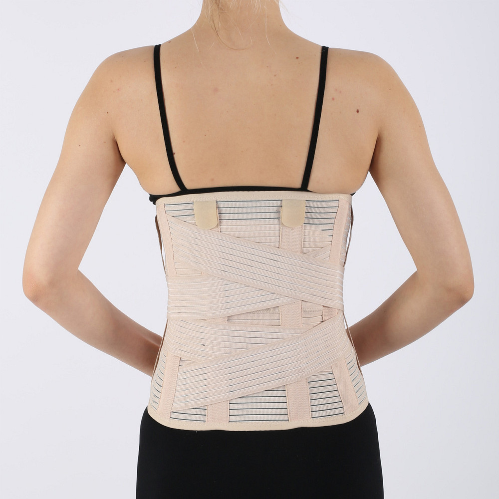 Бандаж попереково-крижовий, 6 ребер жорсткості, висота 32 см, пояс для спини CAS320K Розмір M Кам'янець-Подільський - фото 6