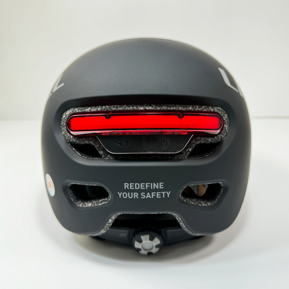 Захисний шолом Livall L23 (M) Dark Night (54-58см), сигнал поворотів та стопів, додаток, зйомний візор (пульт BR80 в комплекті не іде) (LIV-000L23-521 Київ - фото 4