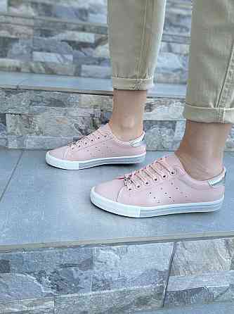 BBG Сліпони жіночі B.B.G рожевий/срібло (весна-осінь, еко-шкіра) (2506) 36-41 39 Коломия