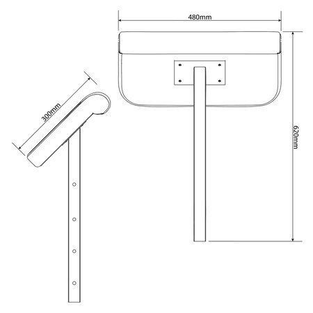 Приставка парта Скотта для лав K-Sport KSSL013 Киев - изображение 5