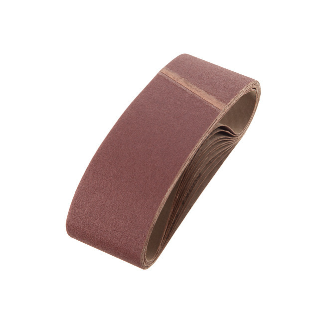 Стрічка шліфувальна, 75×533 мм, зерно K150, 10 шт. INTERTOOL BT-0415 Київ - фото 1