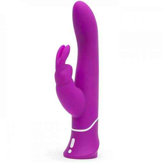 Вібратор кролик із поступальними рухами Happy Rabbit Curve Thrusting Sex Aura Київ