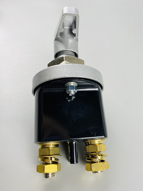 Выключатель массы механический дистанционный универсальный 12/24В (красная медь) 250A Мукачево - изображение 2