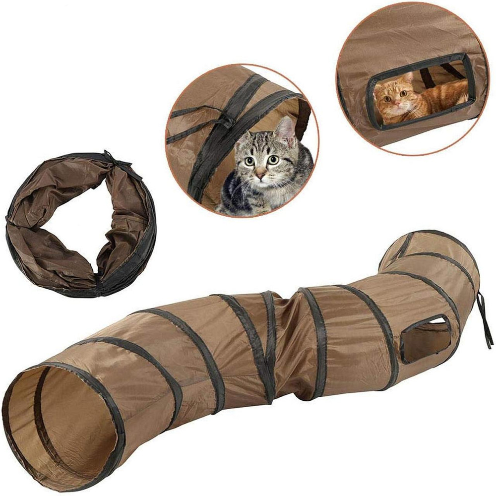 Складной шуршащий тоннель для кошек 120 см Киев - изображение 9